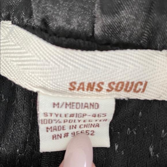 Silver Sequined Shorts - Picture 2 of 2